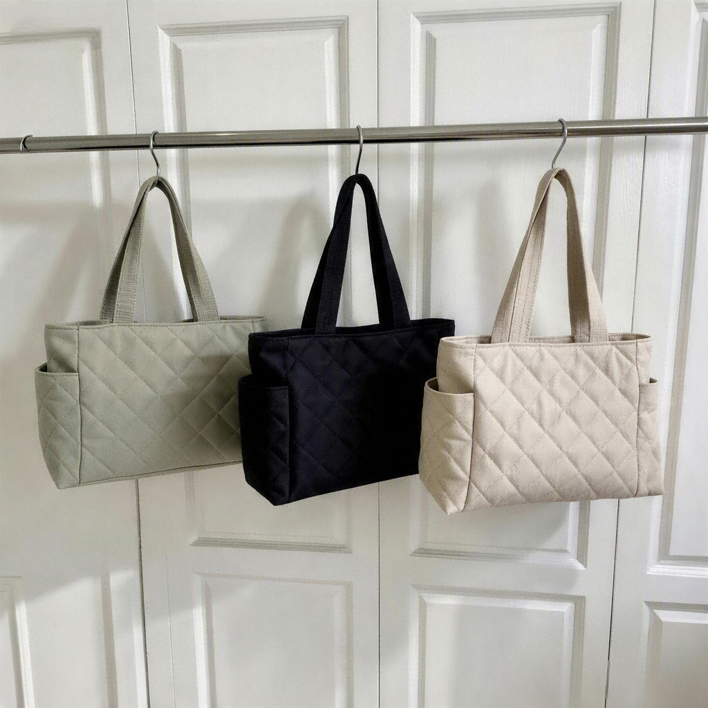 Sac à Bandoulière Femme Grande Capacité en Nylon – Sac de Travail Décontracté