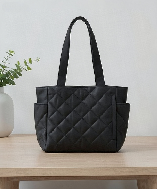 Sac à Bandoulière Femme Grande Capacité en Nylon – Sac de Travail Décontracté