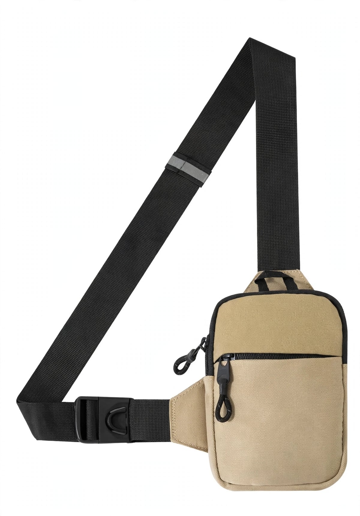 Mini sac bandoulière en nylon unisexe