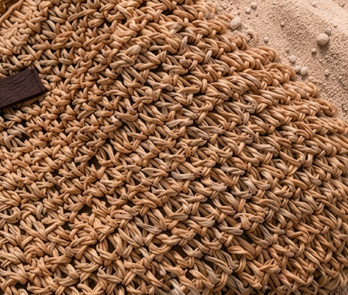 Sac à Bandoulière Femme en Paille Tressée – Style Bohème Chic d’Été